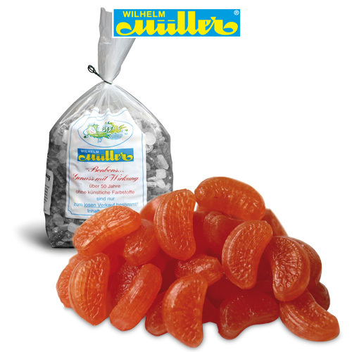Apfelsinen-Bonbons – 5 kg Beutel